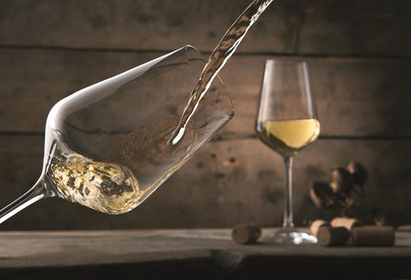 Prezentowy zestaw 2 kieliszków do białego wina Vanilla Season 250 ml