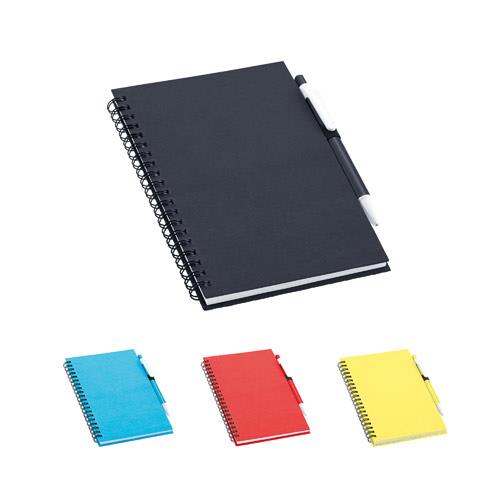 ROTHFUSS. Notes na spirali B6, z stronami w linie