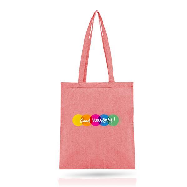 Torba z bawełny 140g z recyklingu z dodatkiem poliestru / RECYCOT