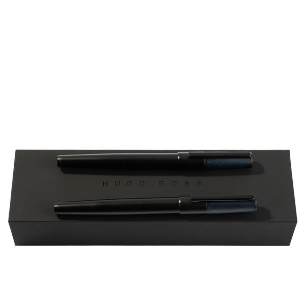 Zestaw upominkowy HUGO BOSS pióro kulkowe i pióro wieczne - HSN1892A + HSN1895A
