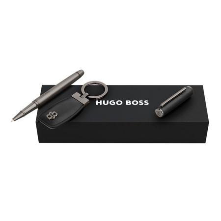 Zestaw upominkowy Hugo Boss brelok i pióro kulkowe HAK519D + HSL5655A