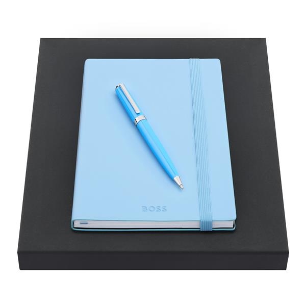 Zestaw upominkowy Hugo Boss długopis i notatnik HNH422ML + HSN2544M