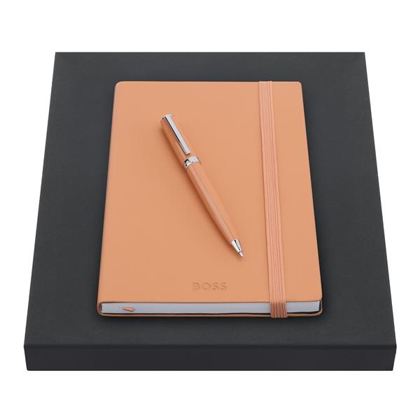 Zestaw upominkowy Hugo Boss długopis i notatnik HNH422UL + HSN2544U