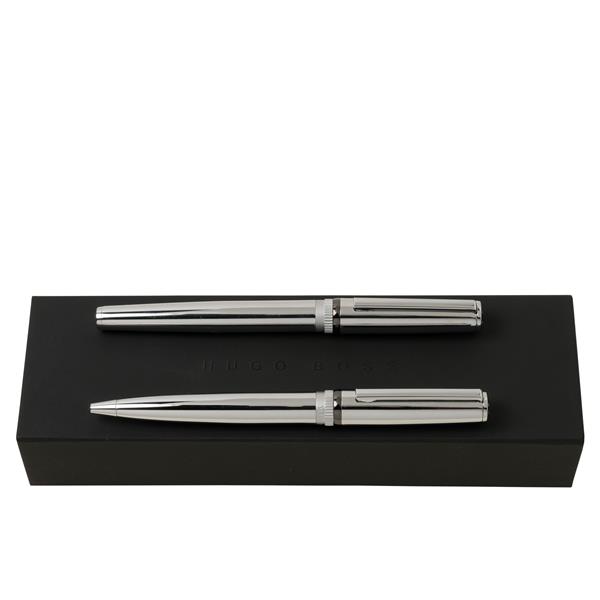 Zestaw upominkowy Hugo Boss długopis i pióro kulkowe HSN9674B + HSN9675B