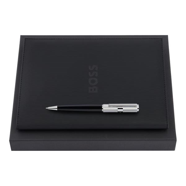 Zestaw upominkowy Hugo Boss teczka i długopis HDM409A + HSV4724C