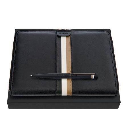 Zestaw upominkowy Hugo Boss teczka i długopis HSG3524A + HTM521A