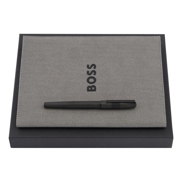 Zestaw upominkowy Hugo Boss teczka i pióro kulkowe HDM409H + HSQ4835A