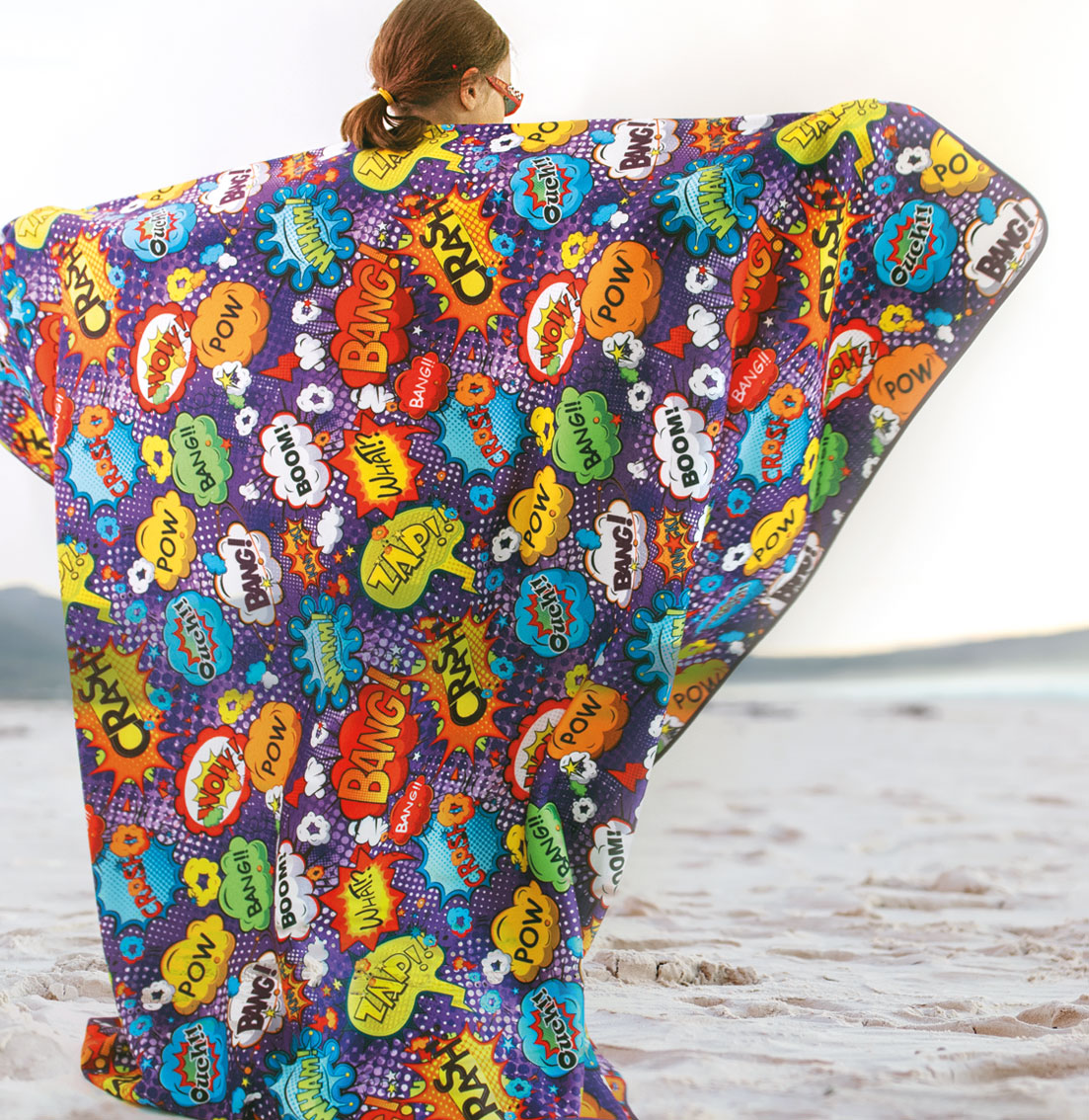 Koc polarowy z nadrukiem full kolor 150x180