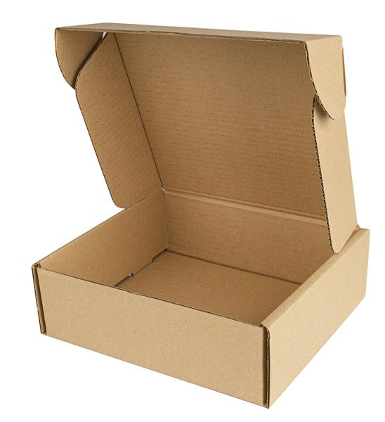 Pudełko kartonowe - 22 x 20 x 7 cm - beżowy