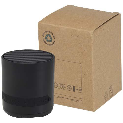 Hunor głośnik bezprzewodowy o mocy 3 W z tworzyw sztucznych pochodzących z recyklingu