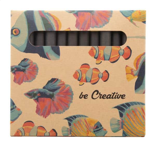 kredki świecowe 12szt / zestaw kredek Craxon 12 Eco