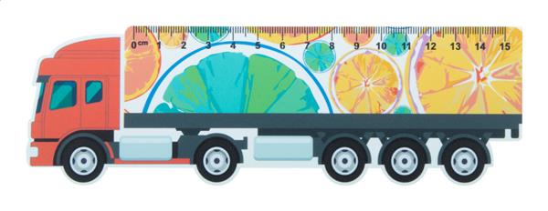 linijka 15cm, ciężarówka Trucker 15