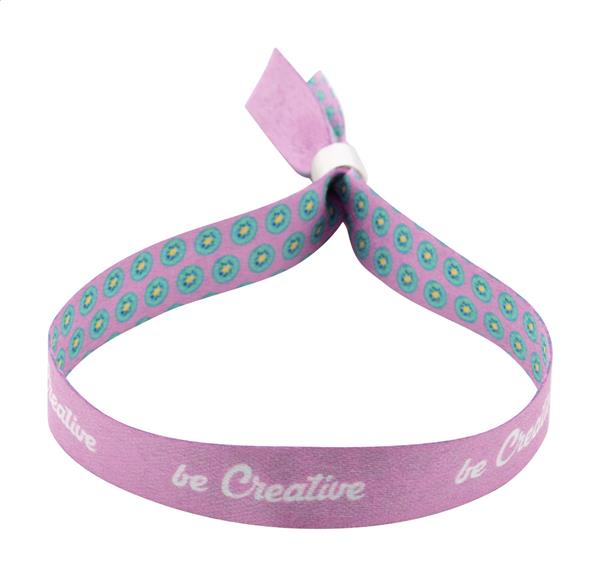 niestandardowa bransoletka festiwalowa RPET SuboWrist Alloy