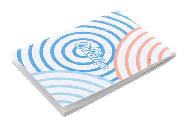 niestandardowy notatnik z papieru nasiennego CreaNote Mini Seed