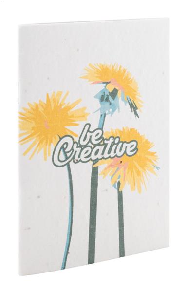 niestandardowy notatnik z papieru nasiennego CreaNote Plus A6 Seed