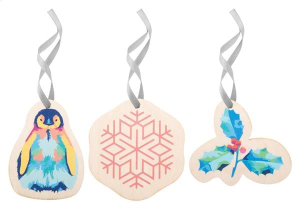 personalizowana ozdoba choinkowa CreaJul Wood