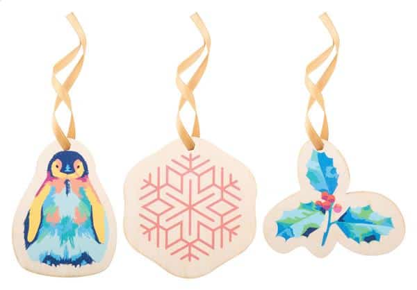 personalizowana ozdoba choinkowa CreaJul Wood