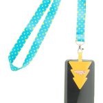 personalizowana smycz RPET z uchwytem na telefon Subyard Mobile Xmas