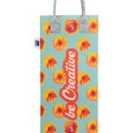 personalizowana torba na wino RPET CreaFelt Vino
