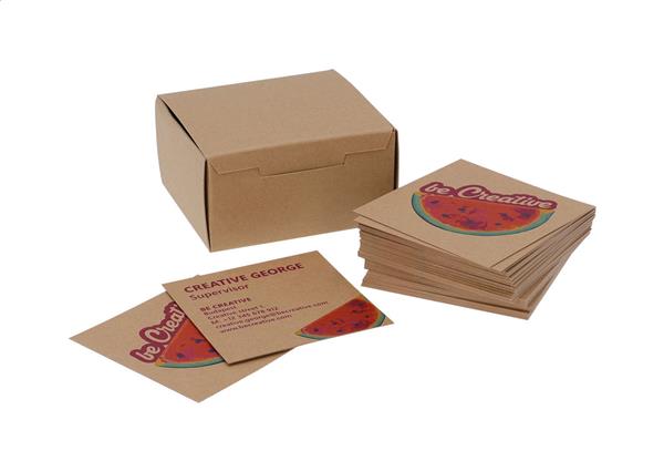 personalizowane wizytówki Visicard Square Eco