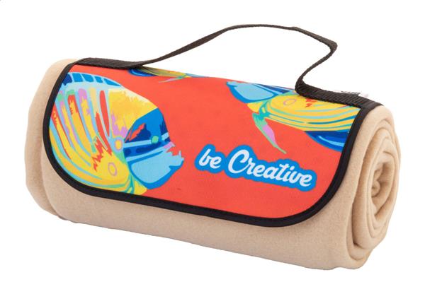 personalizowany koc polarowy RPET Reporta