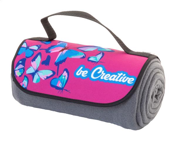 personalizowany koc polarowy RPET Reporta