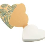 personalizowany notatnik z kartkami samoprzylepnymi CreaStick Heart Eco