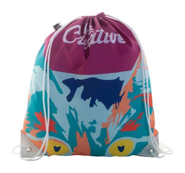 personalizowany worek ze sznurkami CreaDraw Plus RPET