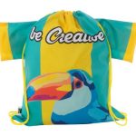 personalizowany worek ze sznurkami CreaDraw T RPET