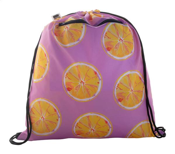 personalizowany worek ze sznurkami CreaDraw Zip RPET