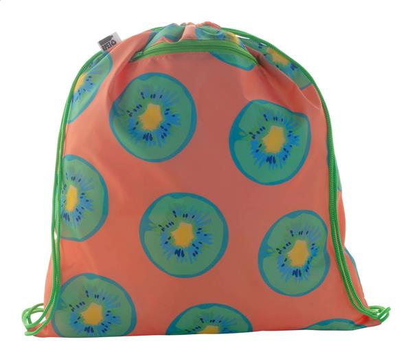 personalizowany worek ze sznurkami CreaDraw Zip RPET