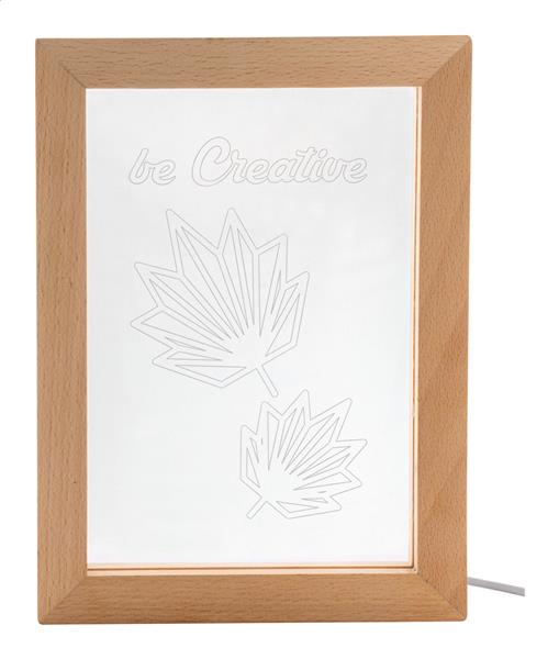 trofeum podświetlane Woodiframe