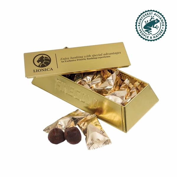 BOMBONIERKA PUSZKA ZŁOTA SZTABA