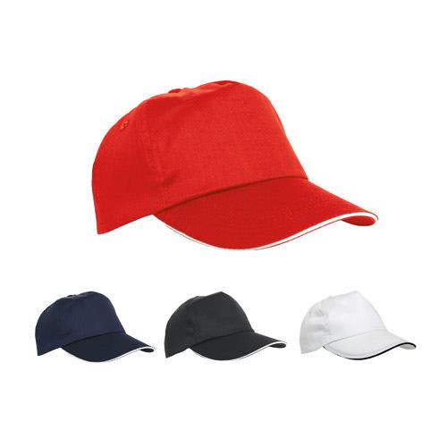 CLAIRE. 100% poliestrowa czapka typu sandwich