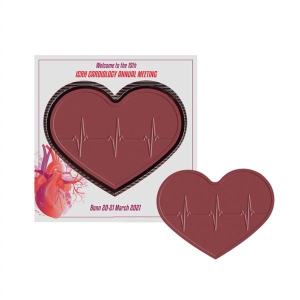 CZEKOLADOWY KSZTAŁT BICIE SERCA