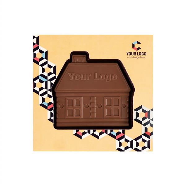 CZEKOLADOWY KSZTAŁT CHOCO4MAT DOMEK Z PIERNIKA