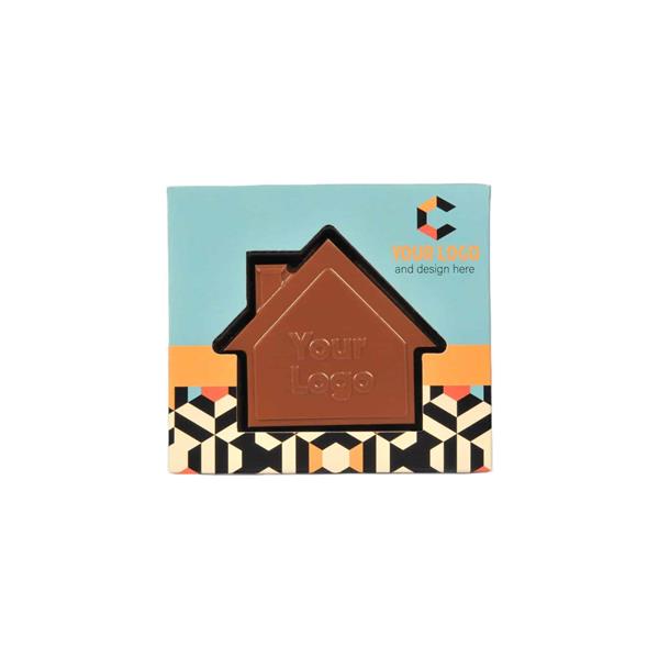 CZEKOLADOWY KSZTAŁT CHOCO4MAT MINI DOMEK
