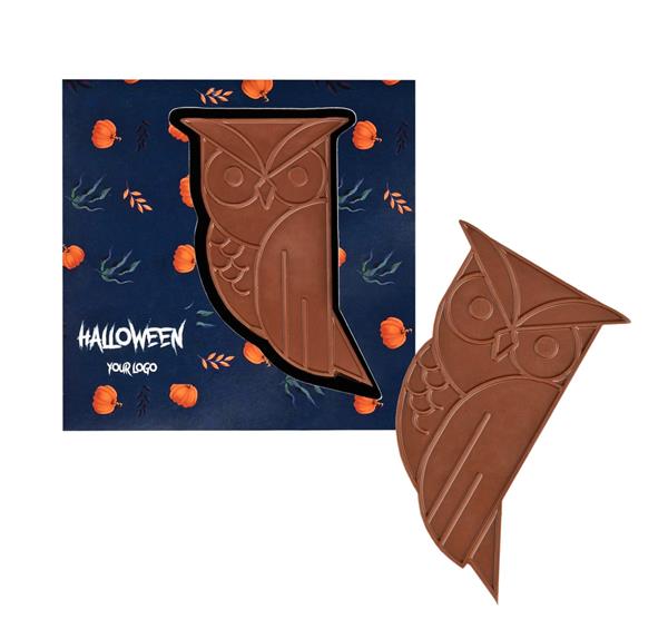 CZEKOLADOWY KSZTAŁT SOWA