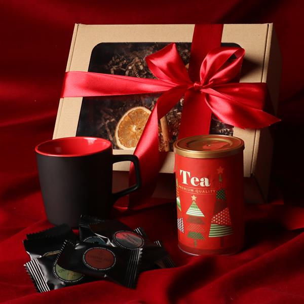 Cozy Barrel 300ml czarny/czerwony