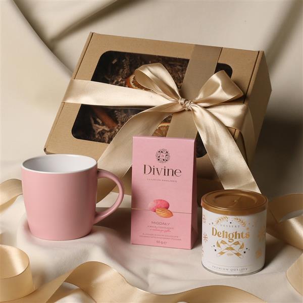 Cozy Handy 320ml rose pink/biały