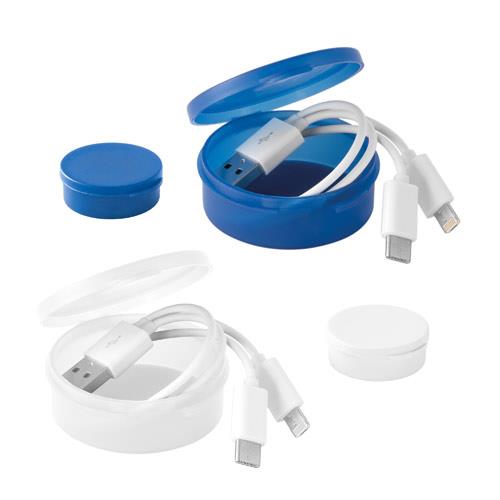 EMMY. Kabel USB 3 w 1. ABS i PVC