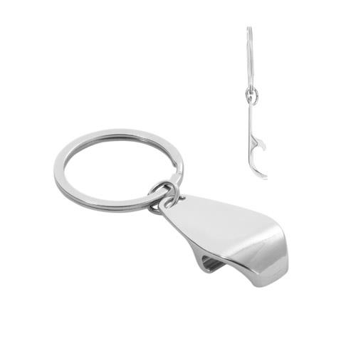 HELLI. Metalowy brelok z otwieraczem do butelek