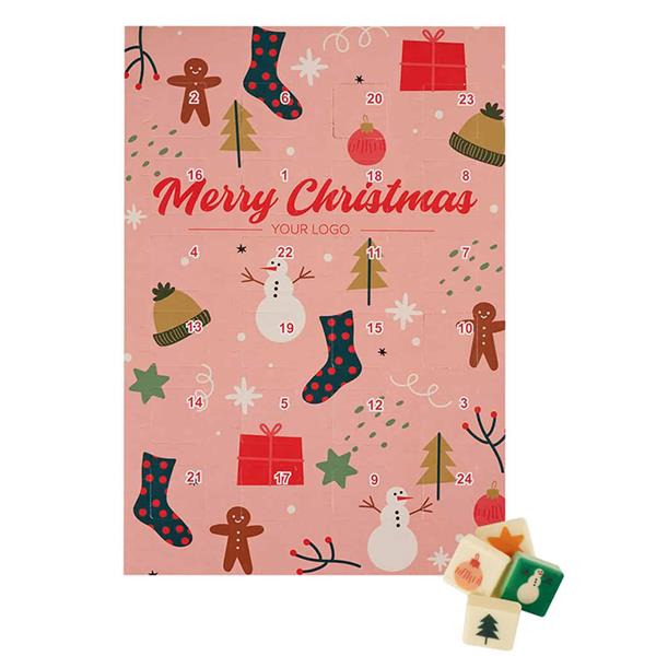 KALENDARZ ADWENTOWY CHOCO LOGO PRINT