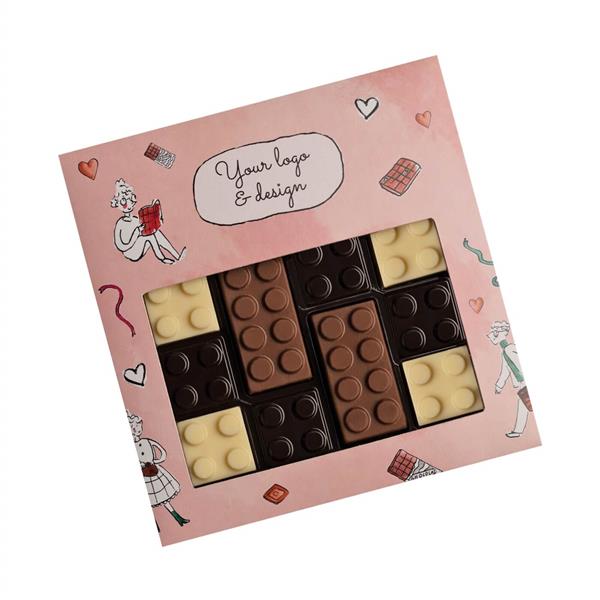PRALINY CHOCOLATE BRICK BOX