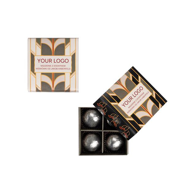 PRALINY SWEET SPHERE BOX JAKOB HABERFELD 4 SZT