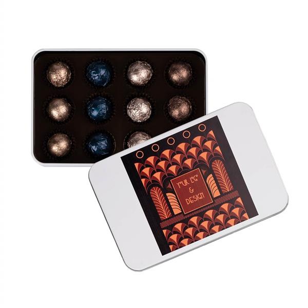 PRALINY SWEET SPHERE TIN 12 SZT