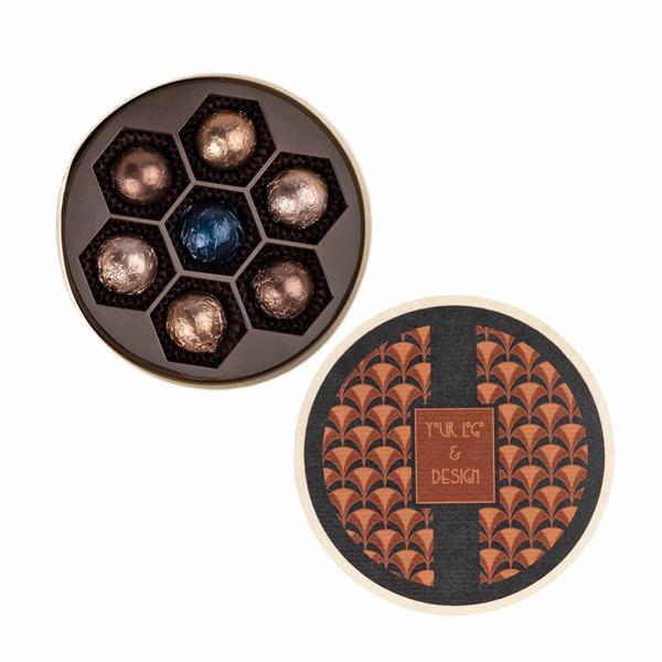 PRALINY SWEET SPHERE WOODEN BOX 7 SZT