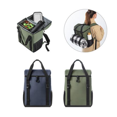 ROMA L. Plecak termiczny wyściełany materiałem poliestru pochodzącego 600D ripstop 16 L