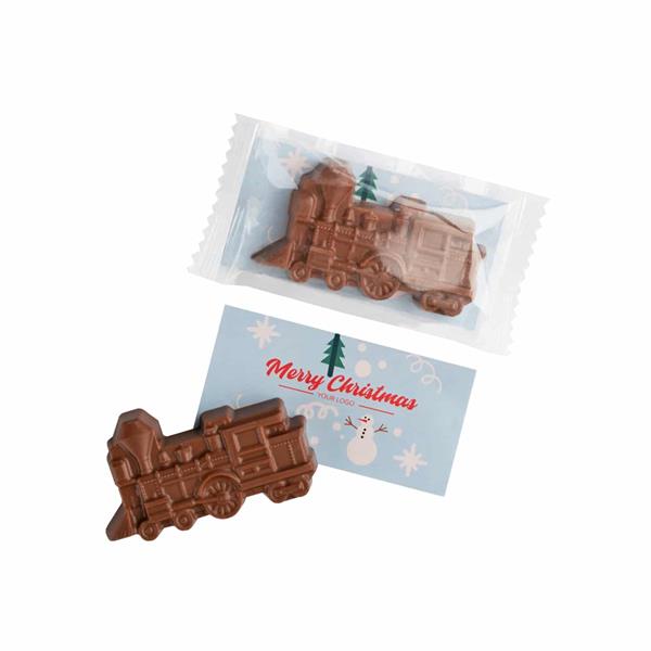 SŁODYCZE REKLAMOWE ADVERT CARD - CZEKOLADKA CHRISTMAS EXPRESS