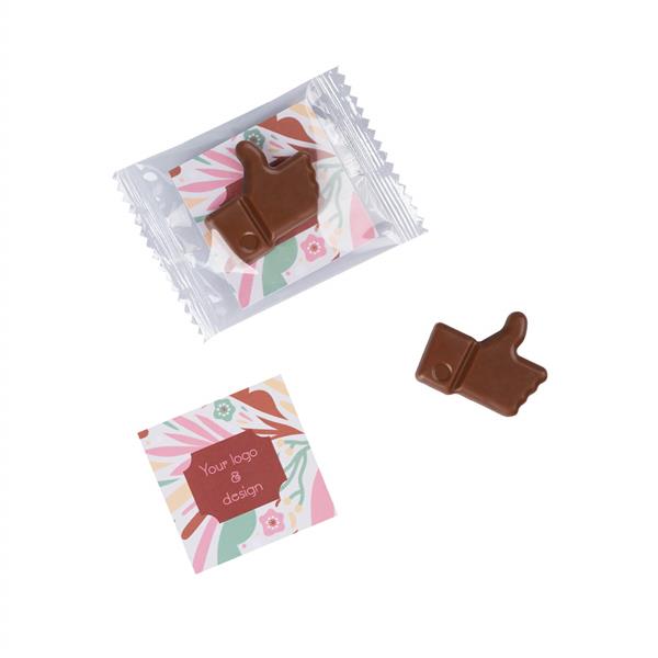 SŁODYCZE REKLAMOWE ADVERT CARD - CZEKOLADOWY LIKE IT